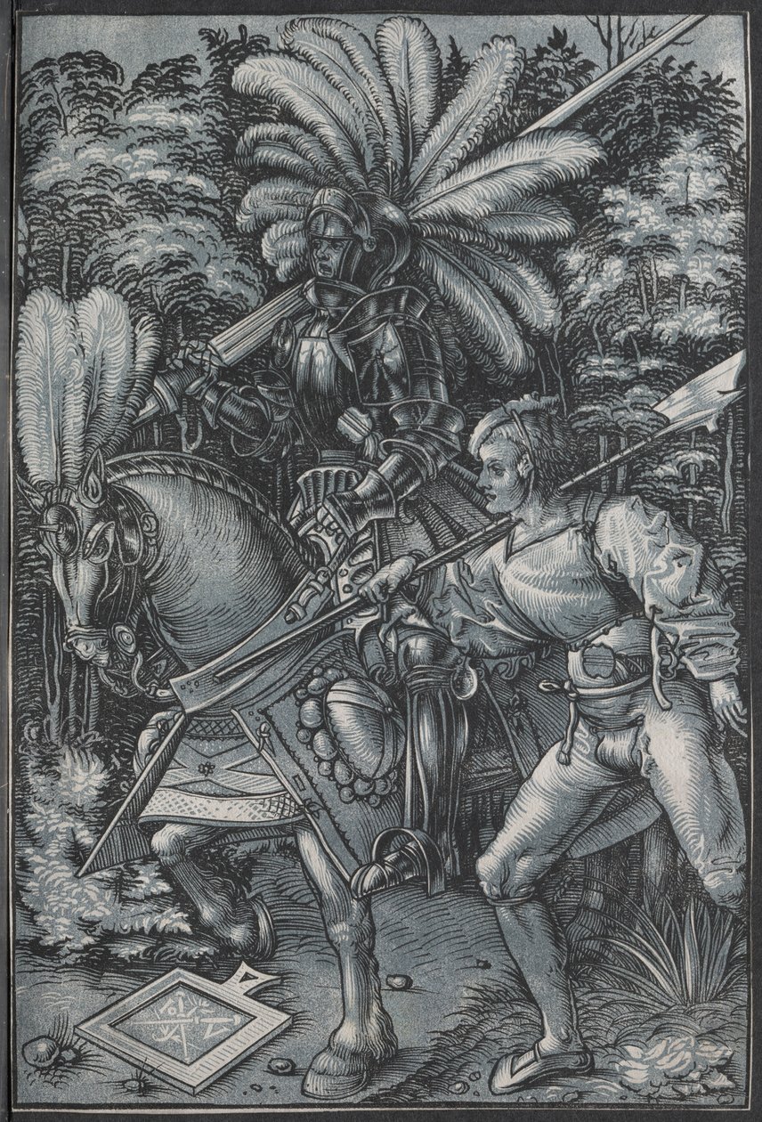 Riddaren och Lansquenet, ca. 1512. av Hans Wechtlin