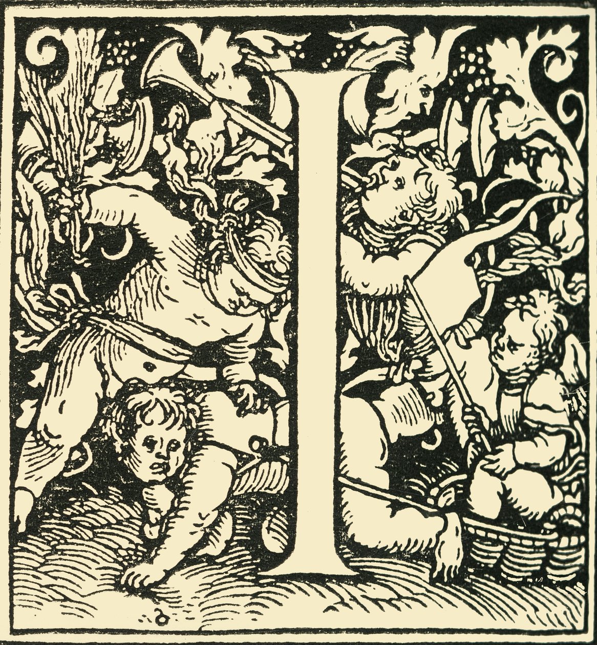 I - An Alphabet av Hans Weiditz, c1520-1521, 1908. av Hans Weiditz