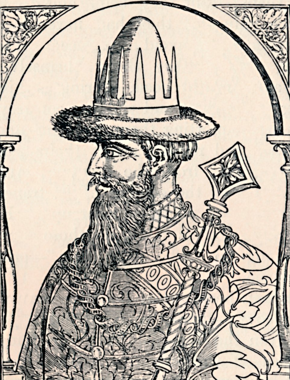 Tsaren Ivan den förskräcklige, 1590, 1903 av Hans Wengel