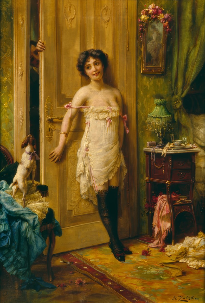 En ivrig beundrare av Hans Zatzka