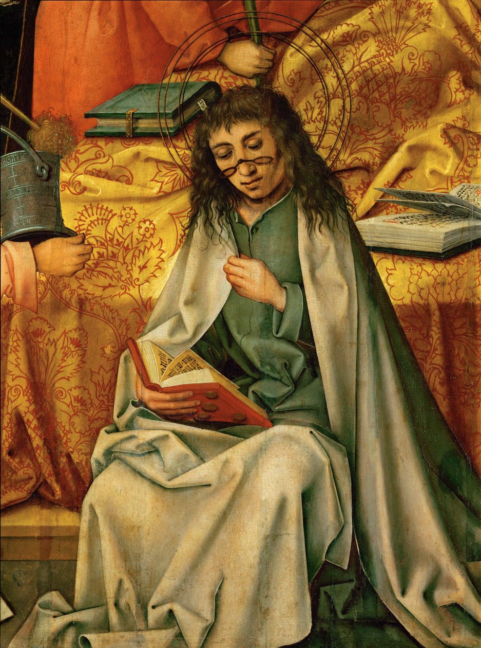 Läser apostel av Hans the Elder Holbein