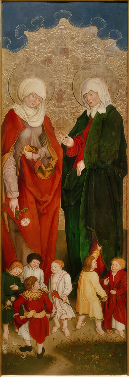 Maria Salome och Maria Cleophae av Hans und Jakob Strüb