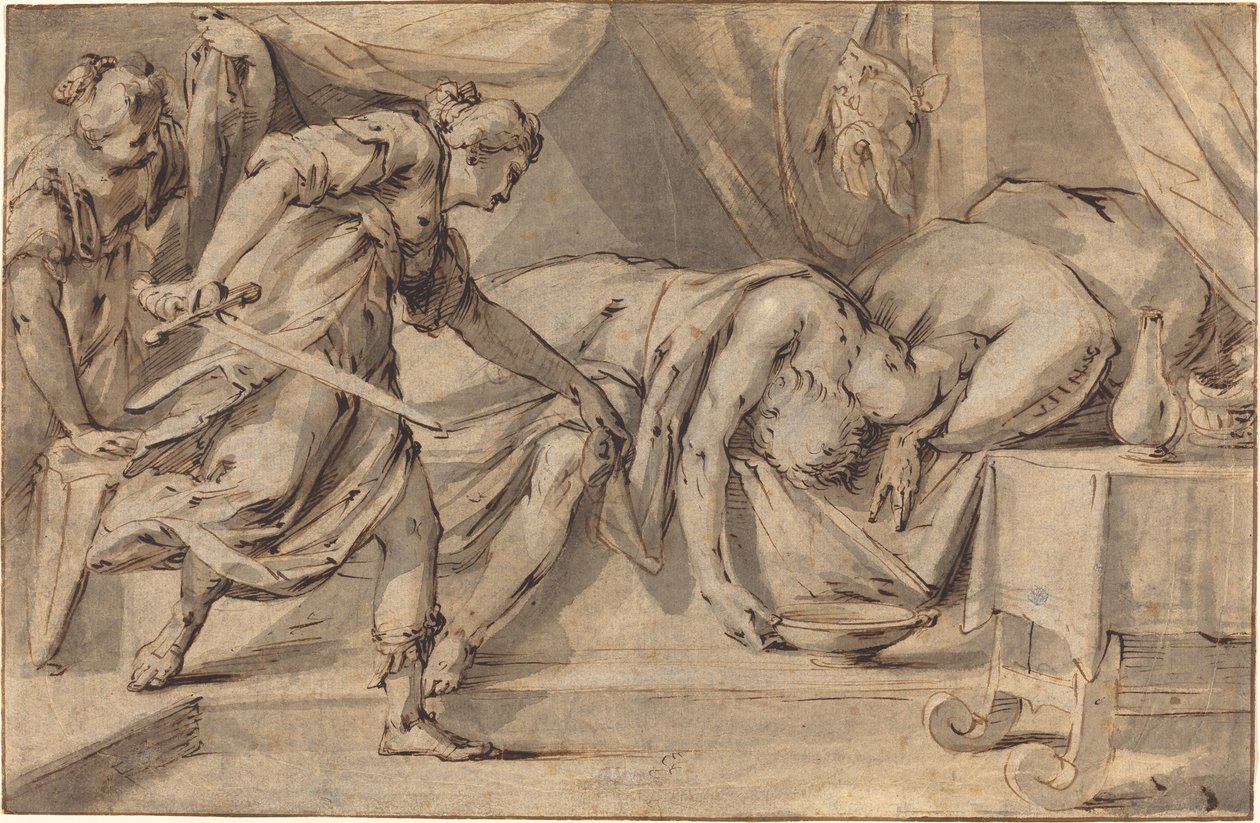 Judith och Holofernes av Hans von Aachen