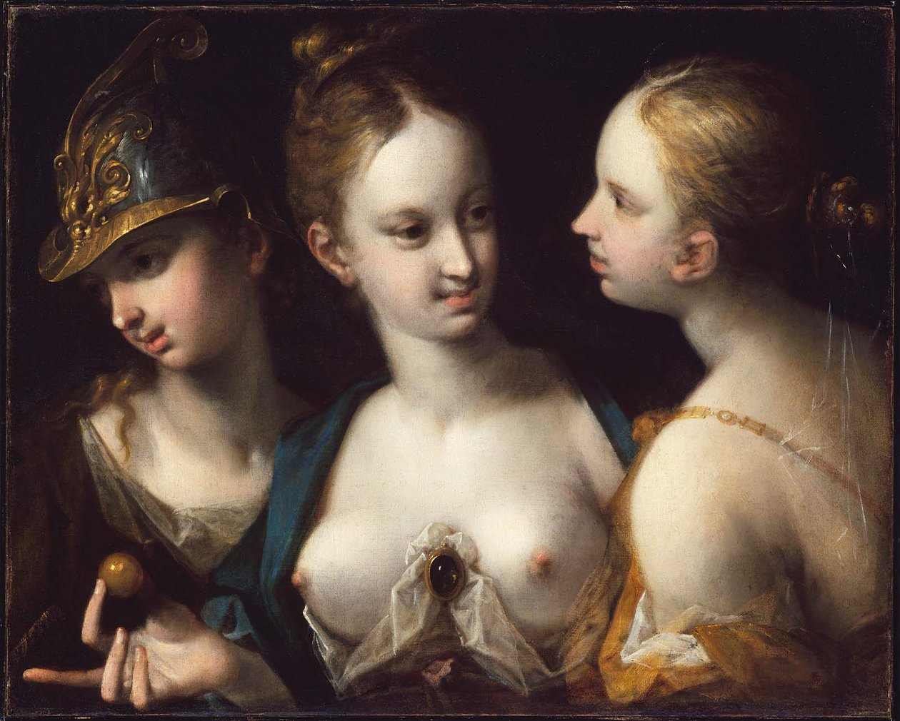Pallas Athena, Venus och Juno av Hans von Aachen