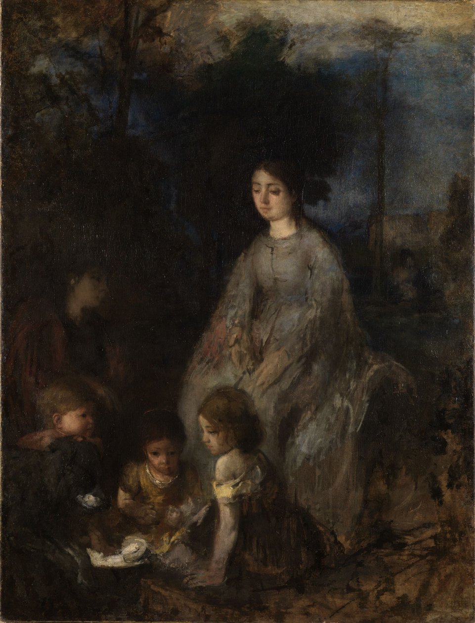 Familjebild II av Hans von Marées
