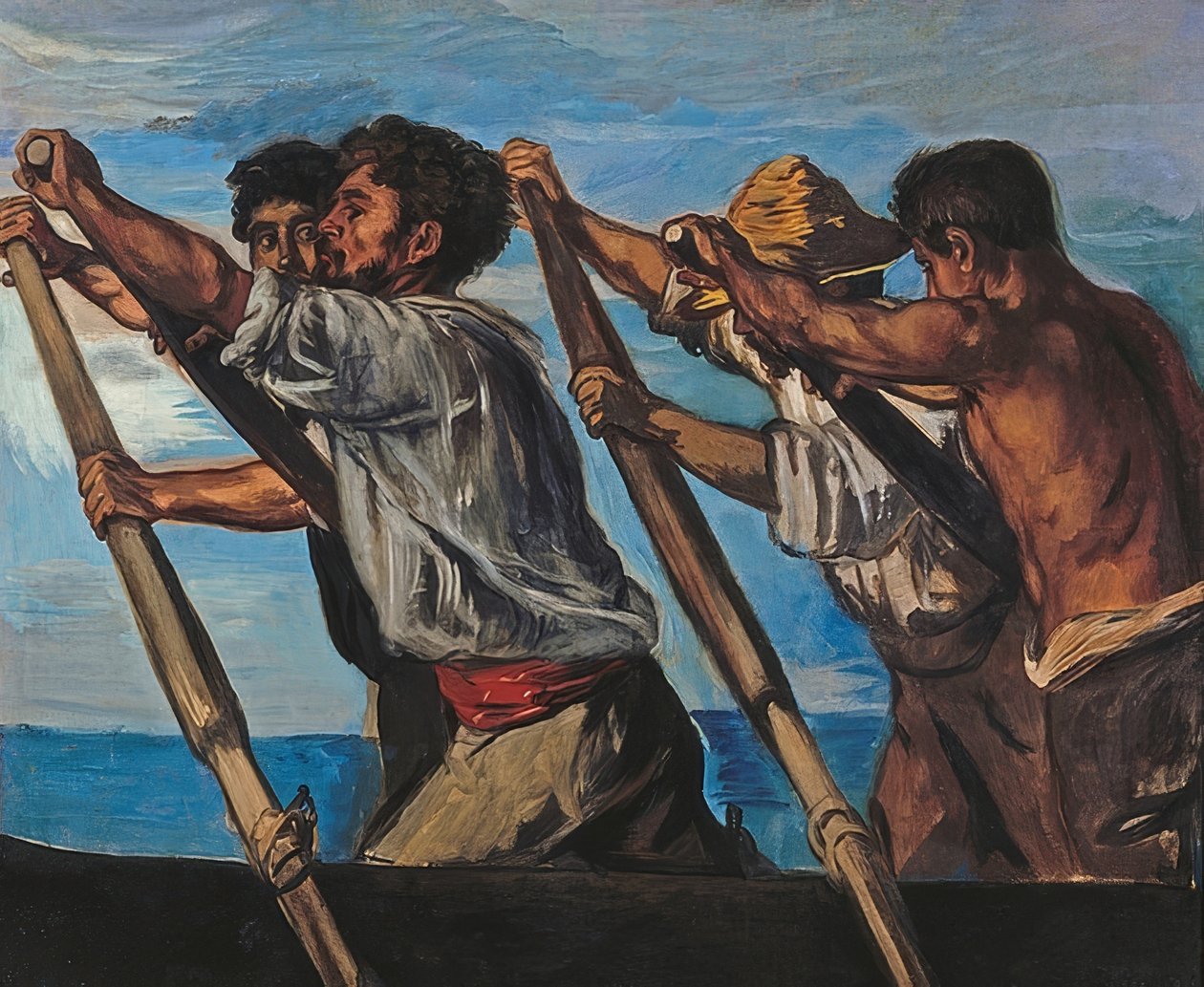 Roddarna. 1873 av Hans von Marées