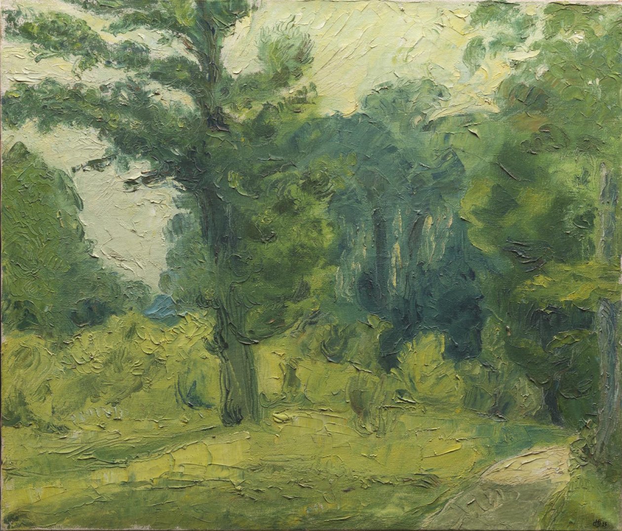 Vid kanten av skogen av Harald Giersing