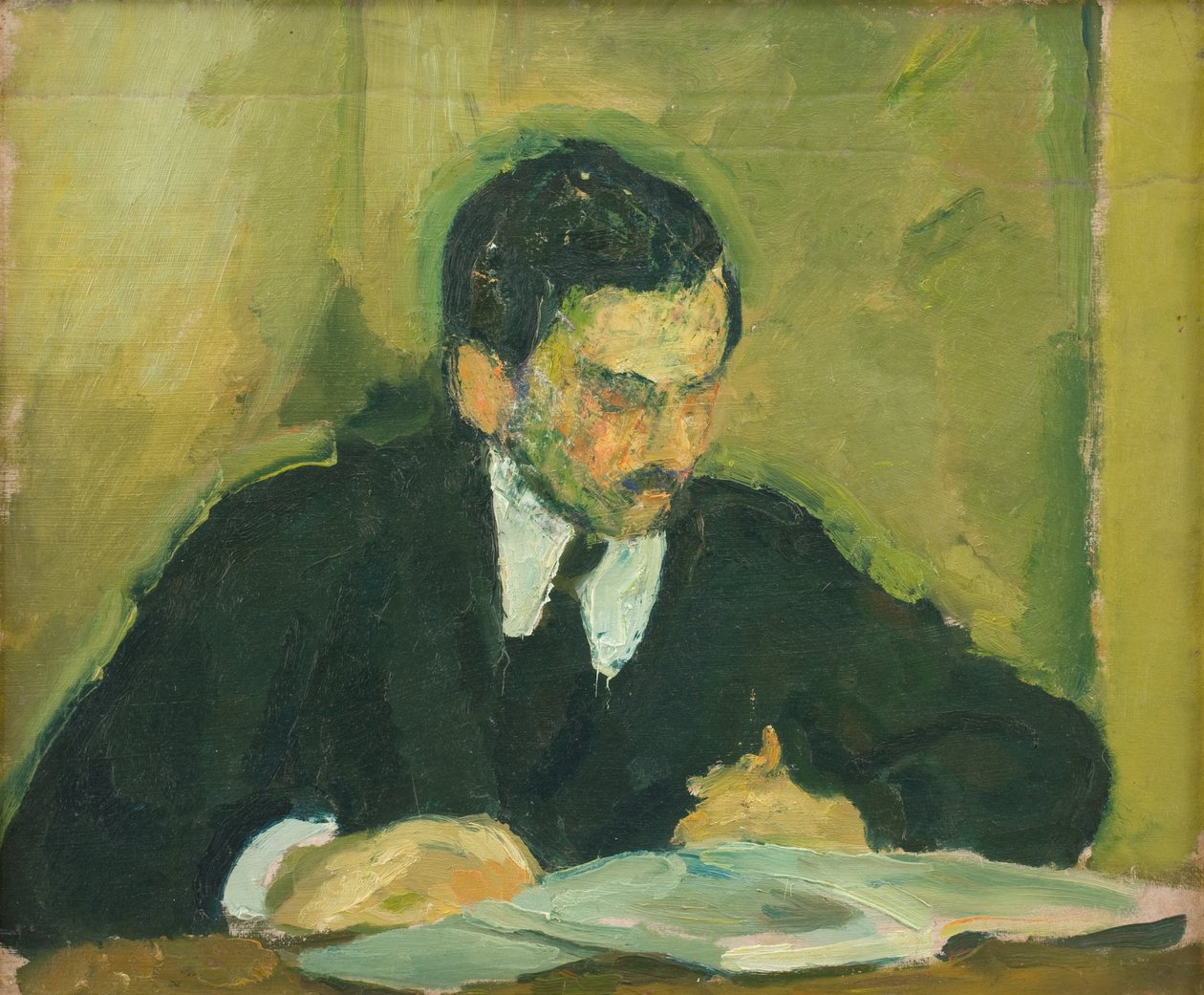 Målaren Ernst Goldschmidt av Harald Giersing