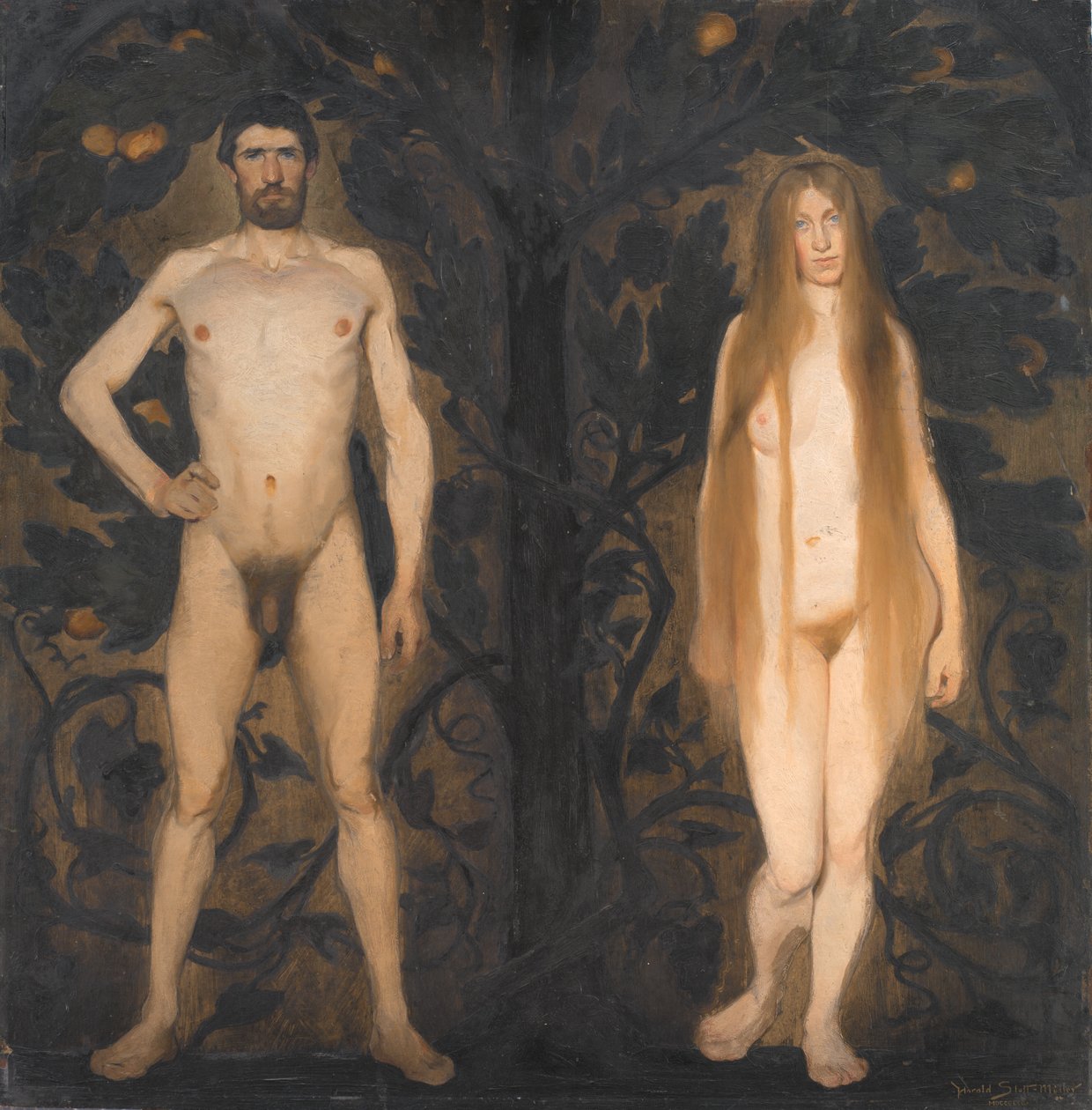 Adam och Eva av Harald Slott Møller