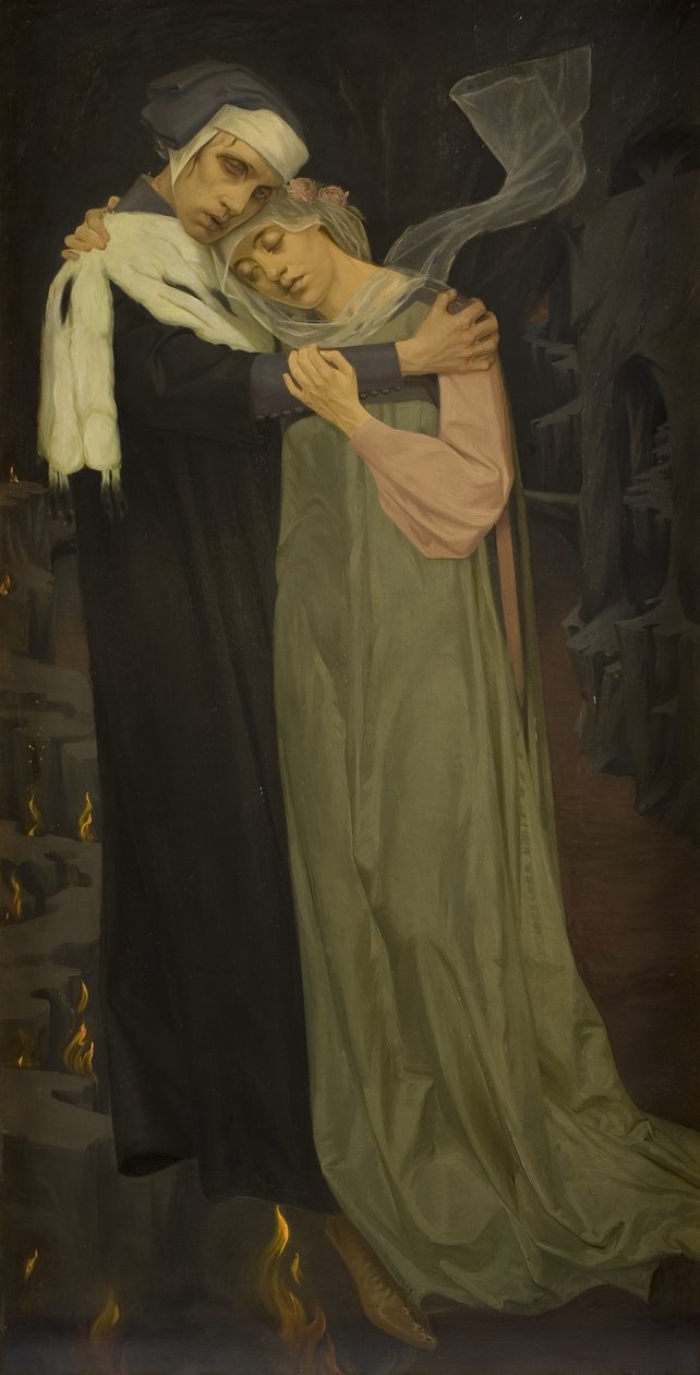 Paolo och Francesca av Harald Slott Møller