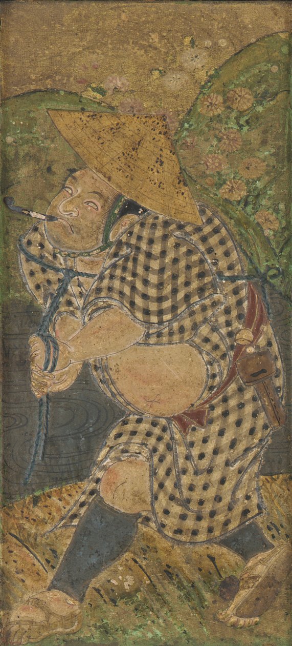 Panel, Edo-period, sent 1600- och mitten av 1700-talet. av Haritsu Ogawa