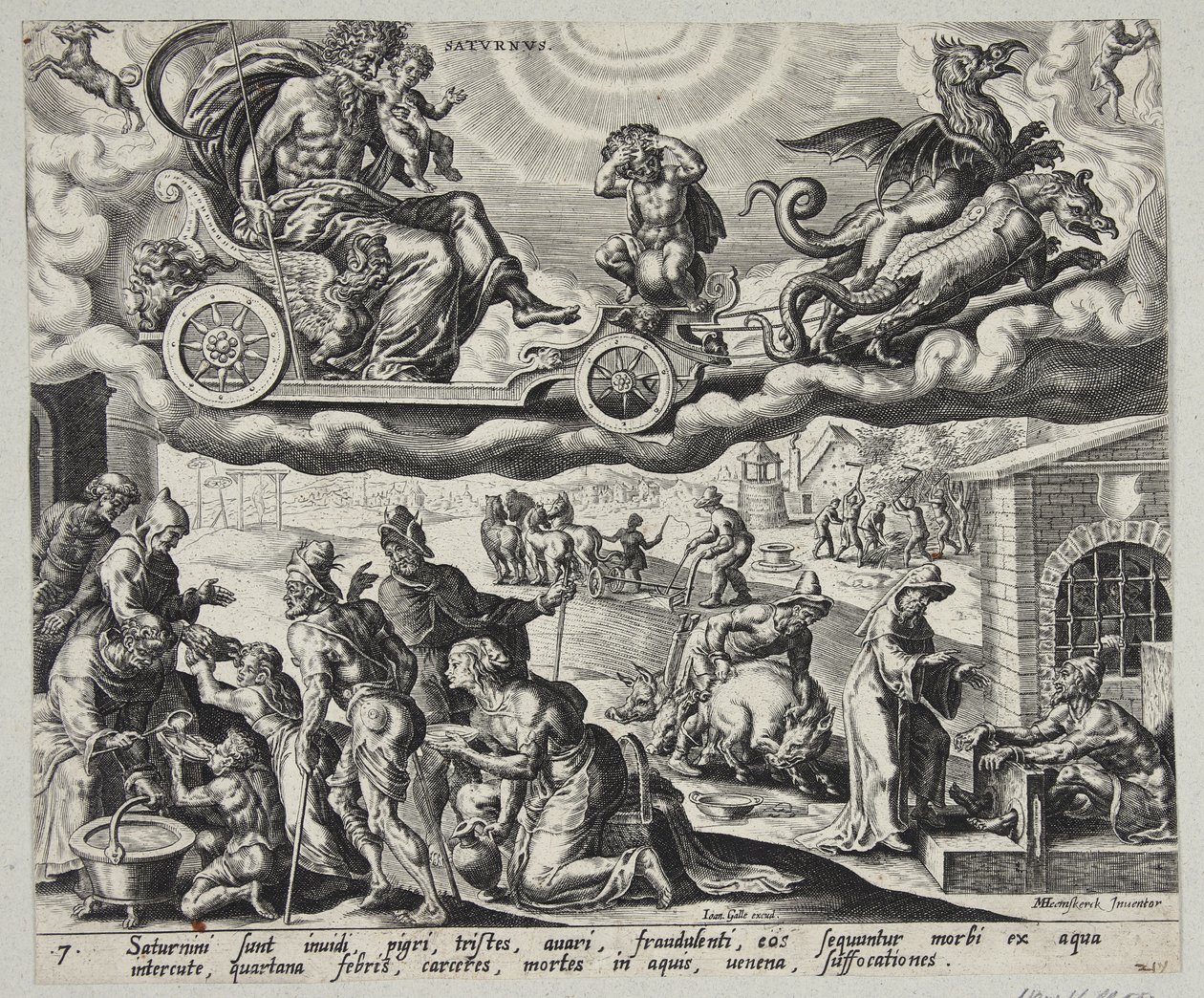 Saturnus av Harmen Jansz. Muller