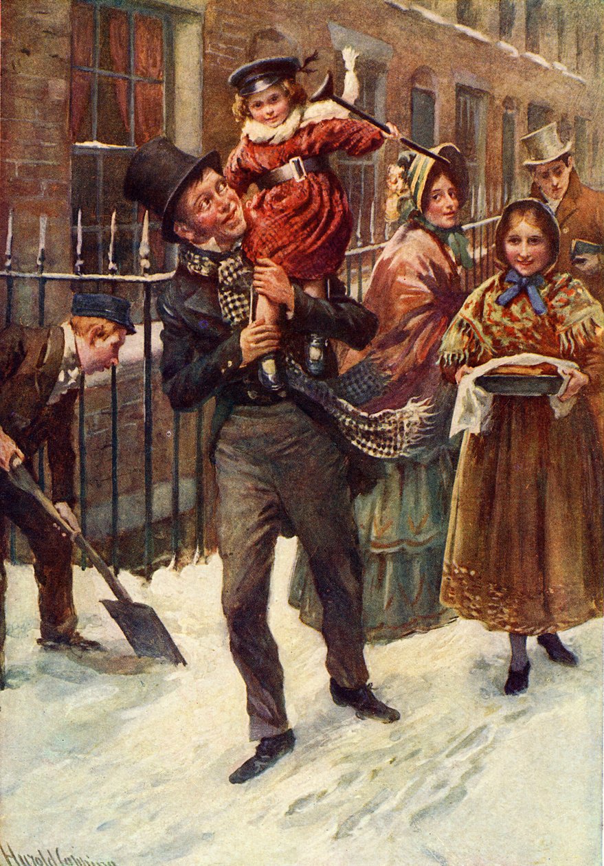 Charles Dickens A Christmas Carol av Harold Copping