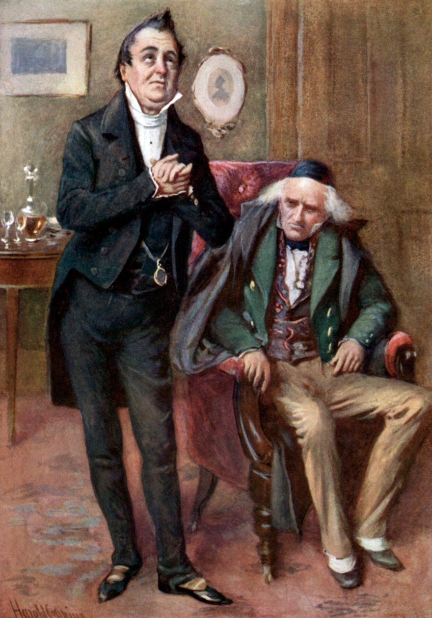 Charles Dickens Martin Chuzzlewit av Harold Copping