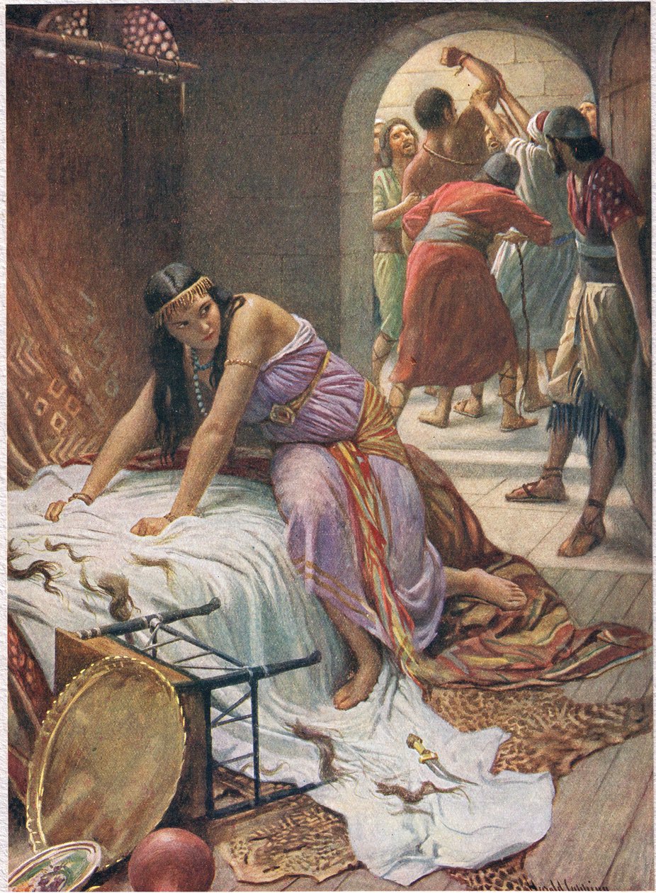 Delilah, illustration från 