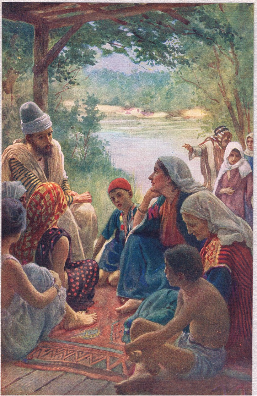 Lydia av Thyatira, illustration från 