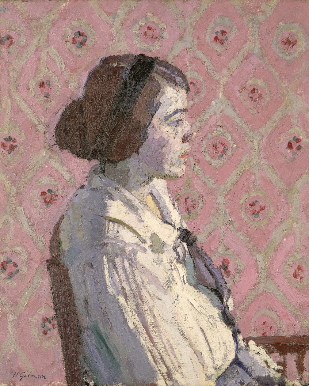 Porträtt i profil: Mary L av Harold Gilman