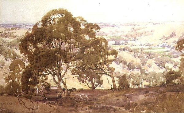 Landskap av Harold Brocklebank Herbert