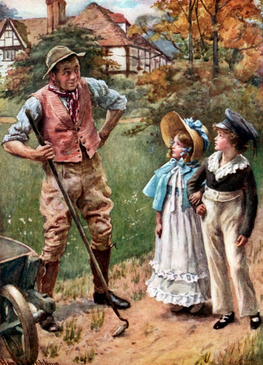 Charles Dickens The Holly Tree av Harold Copping