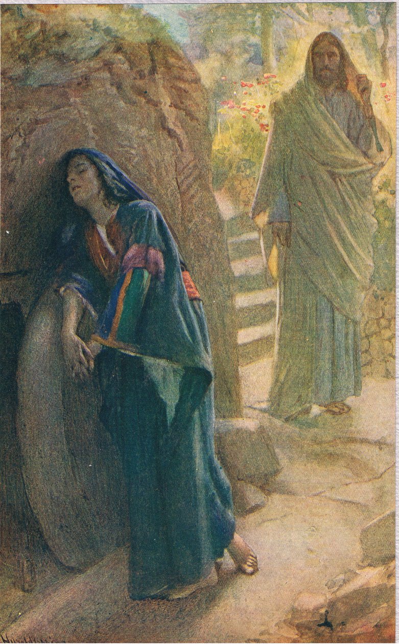 Mary Magdalena, illustration från 