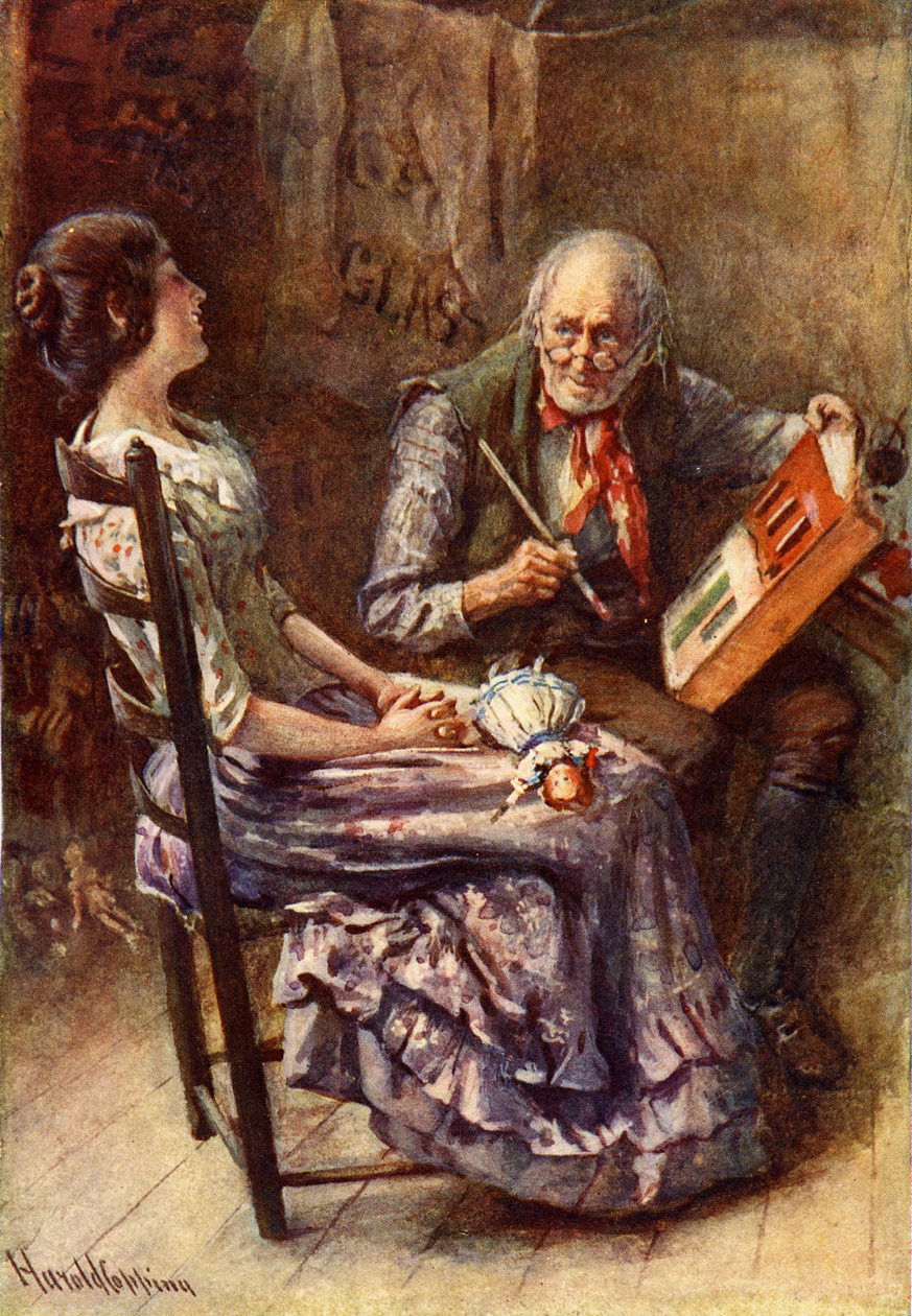 The Cricket on The Hearth av Charles Dickens av Harold Copping