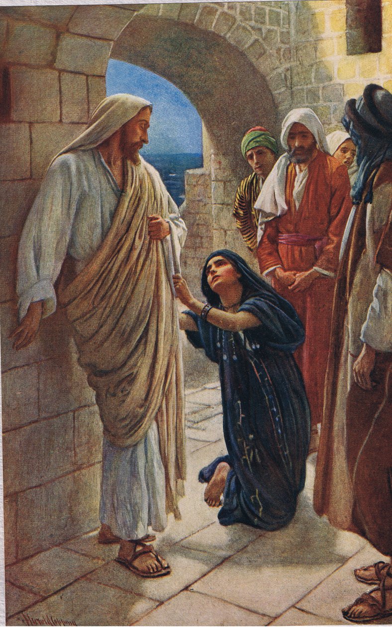 The Woman of Canaan, illustration från 