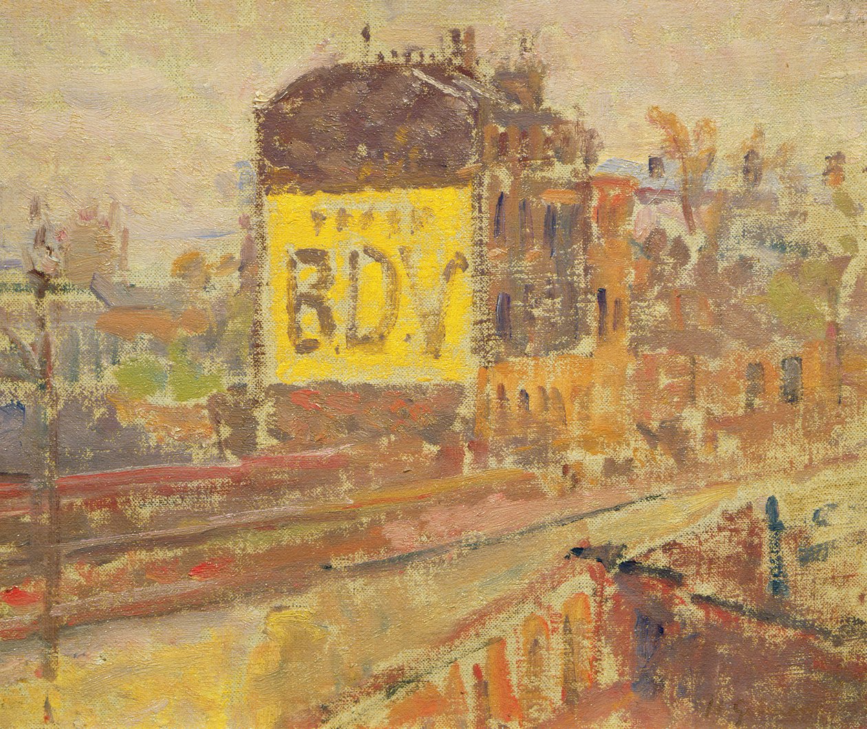 Hampstead Road, ca 1910-11 av Harold Gilman