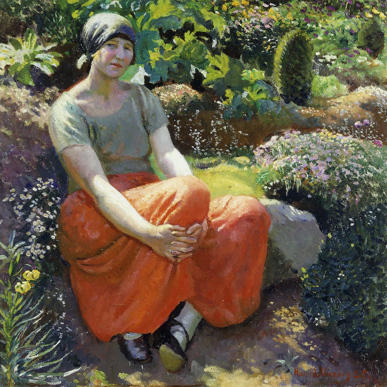 I trädgården av Harold Harvey