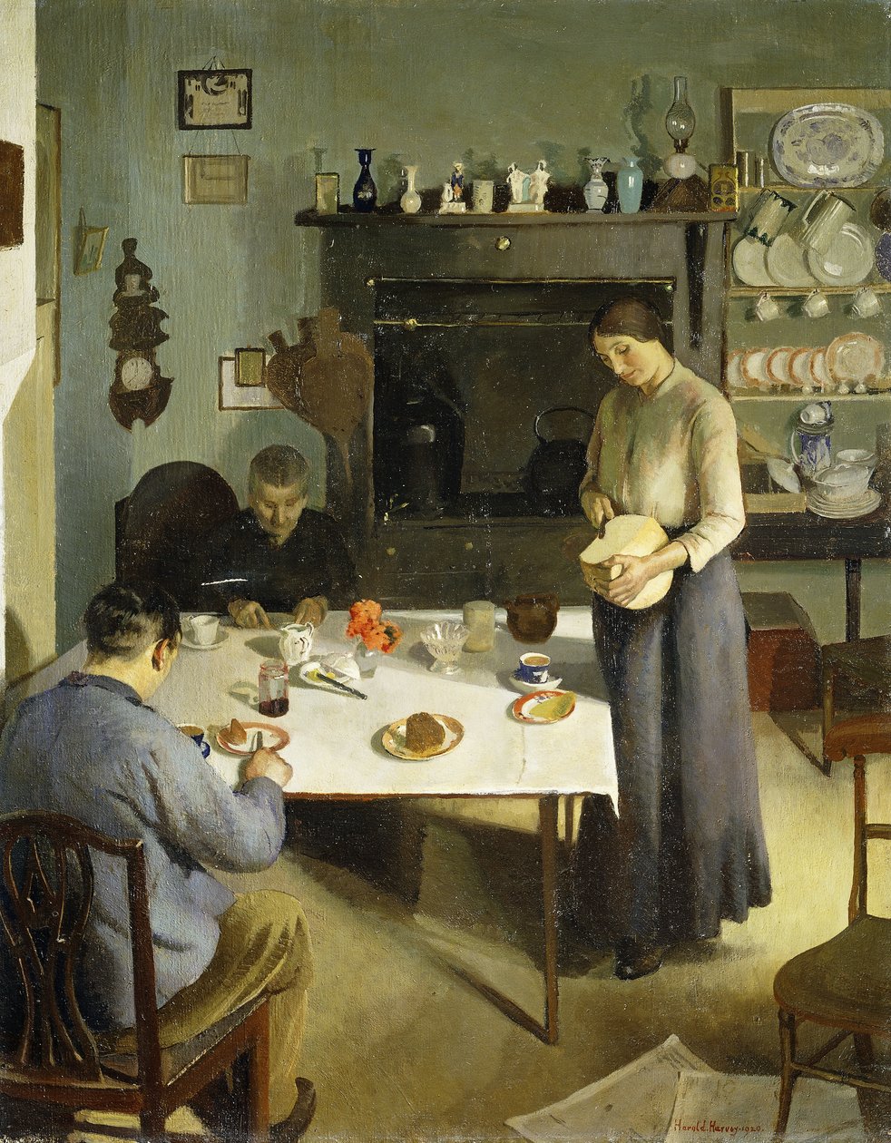 Tebordet av Harold Harvey