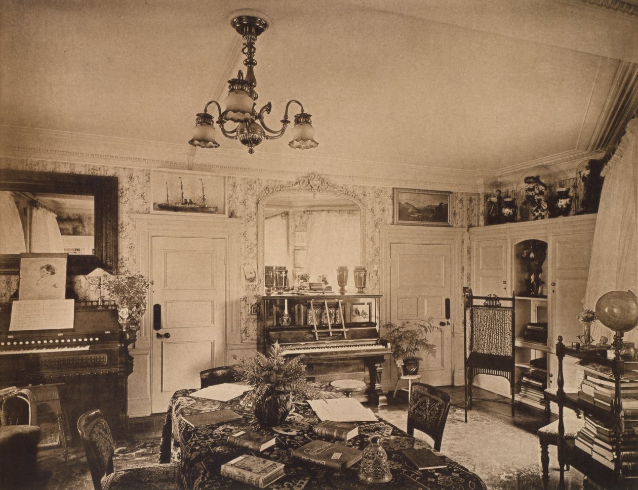 The Schoolroom, Wickham Hall, Kent, 1897 av Harold Palmer