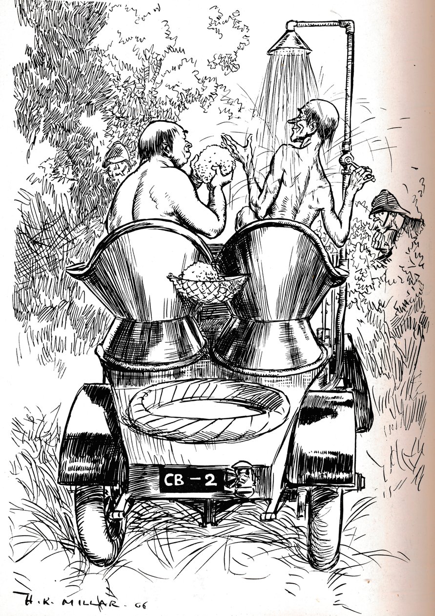 Tips för varmt väder för bilister, 1906 av Harold Robert Millar