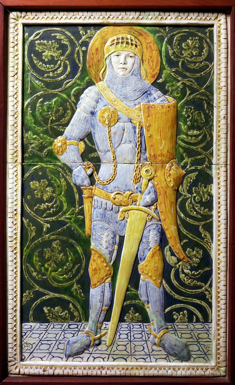 Gideon, Della Robbia Pottery, ca 1900 (keramik) av Harold Steward Rathbone