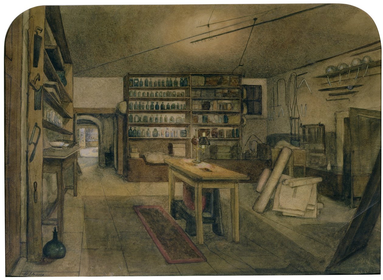 Faradays elektromagnetiska laboratorium, 1852 av Harriet Jane Moore