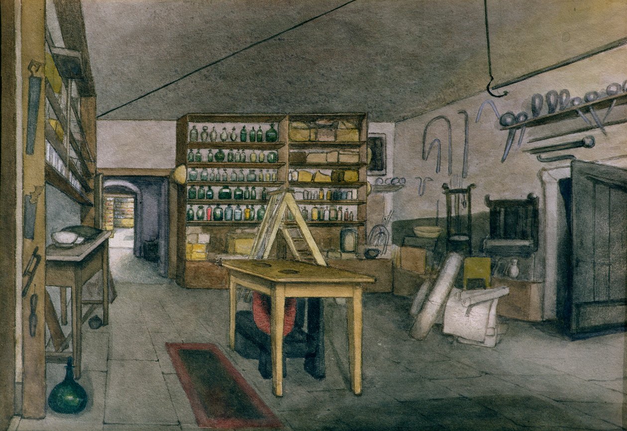 Faradays magnetiska laboratorium, 1852 av Harriet Jane Moore