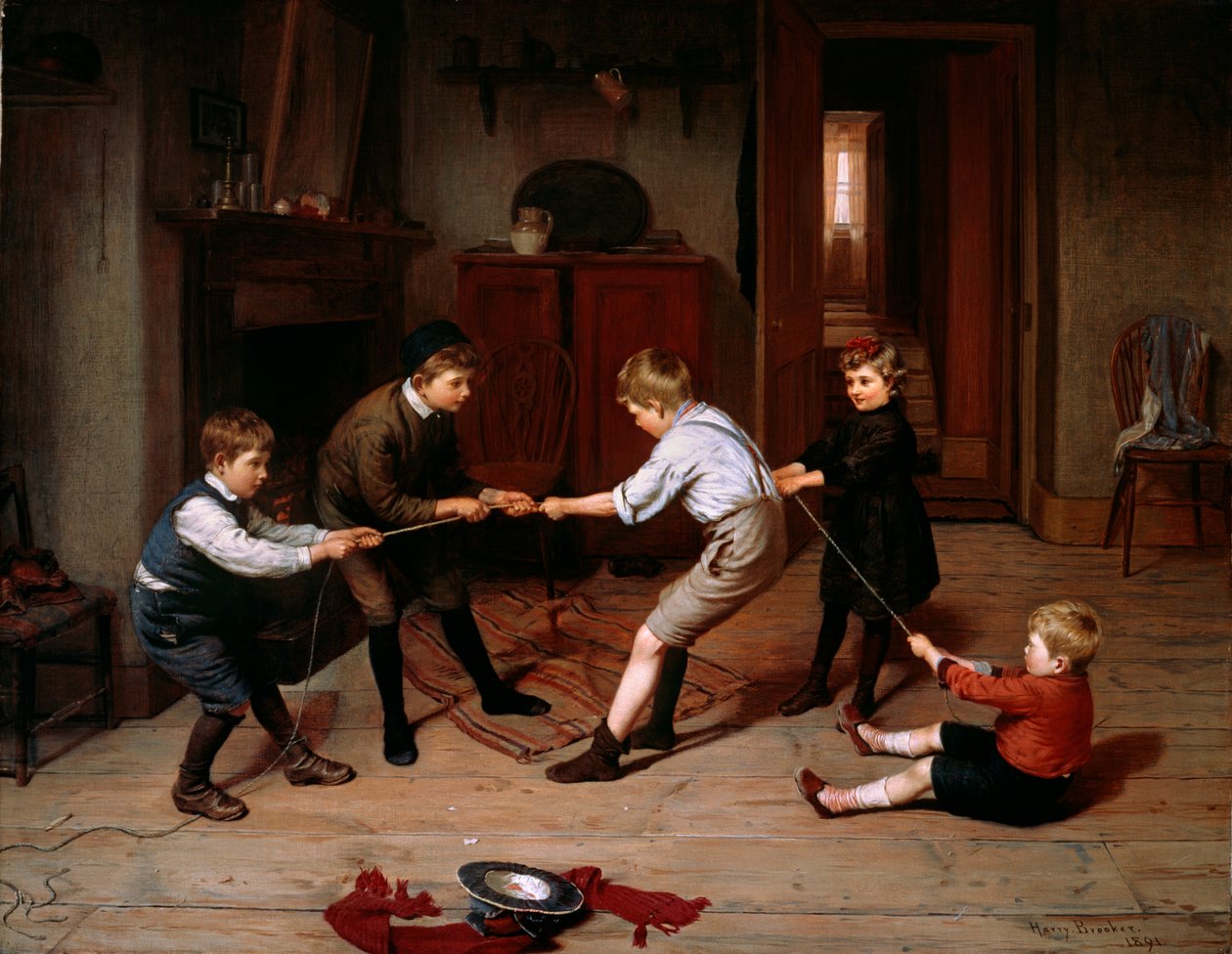 Dragkamp av Harry Brooker