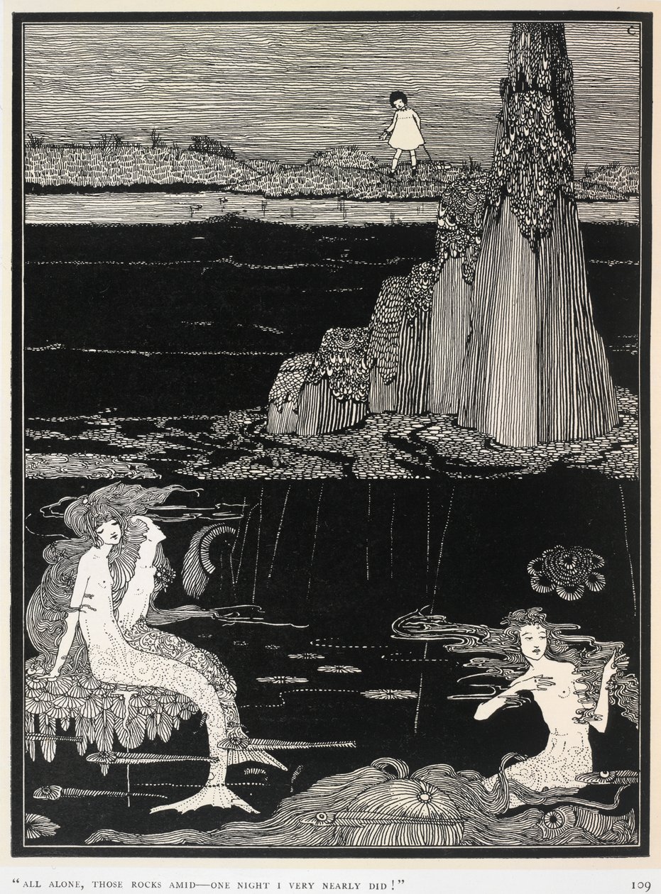 Mermaids, illustration från 