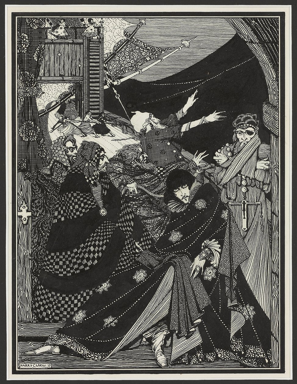 Meddelande hittat i en flaska, 1918 av Harry Clarke
