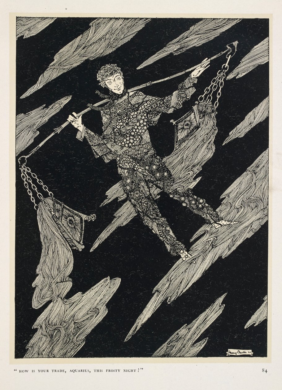 Star-Talk. "Hur är ditt yrke, Vattumannen, denna frostiga natt?" av Harry Clarke
