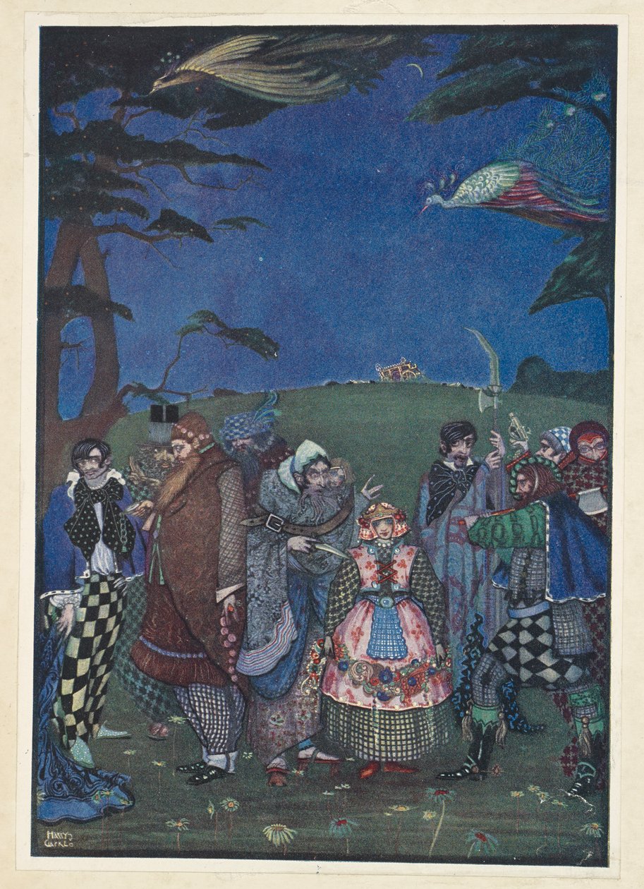 Snödrottningen. Hon är tjock - hon är söt - hon matas med nötkärnor! av Harry Clarke