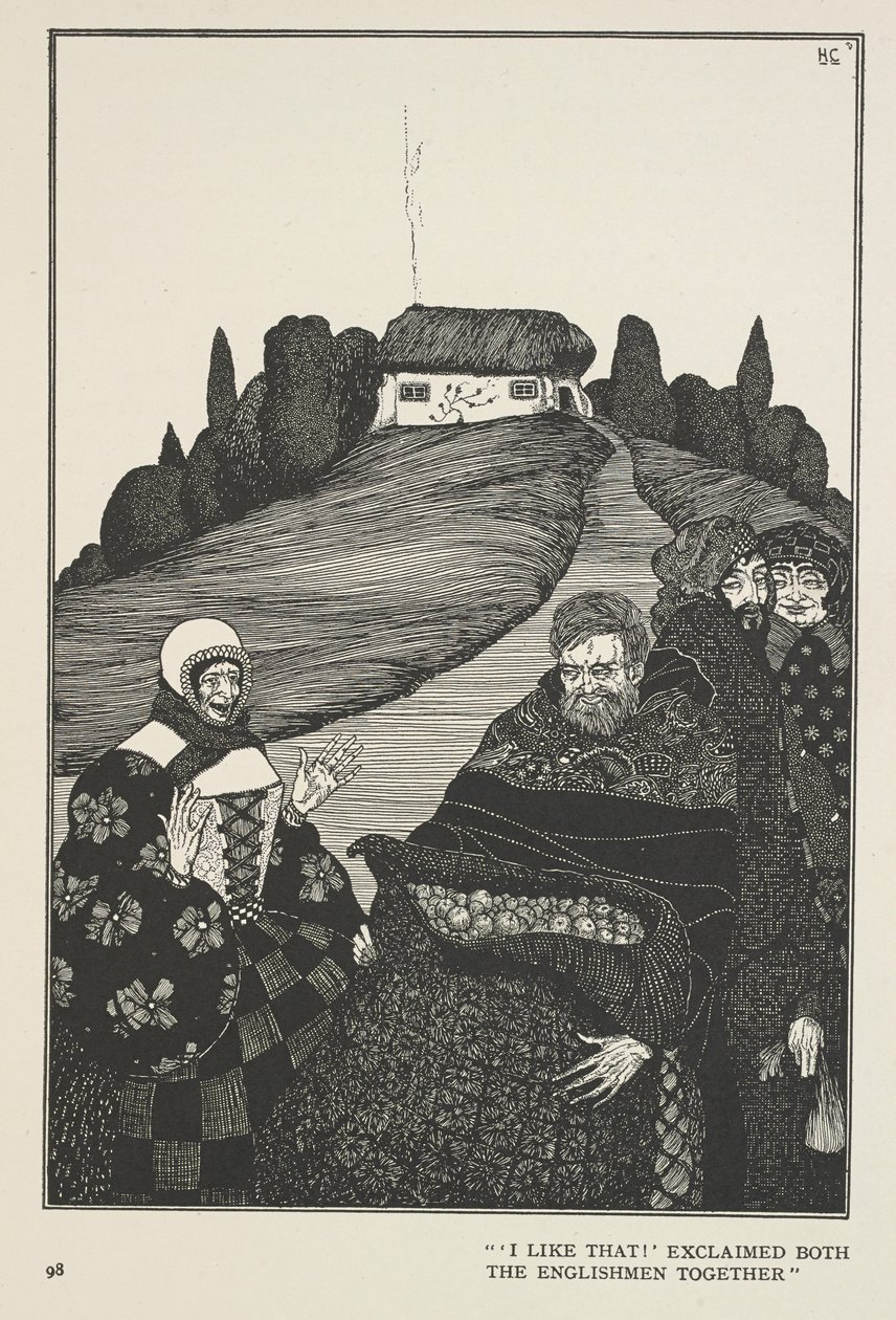 Vad den gamle gör är alltid rätt "jag gillar det!" utropade båda engelsmännen tillsammans. av Harry Clarke
