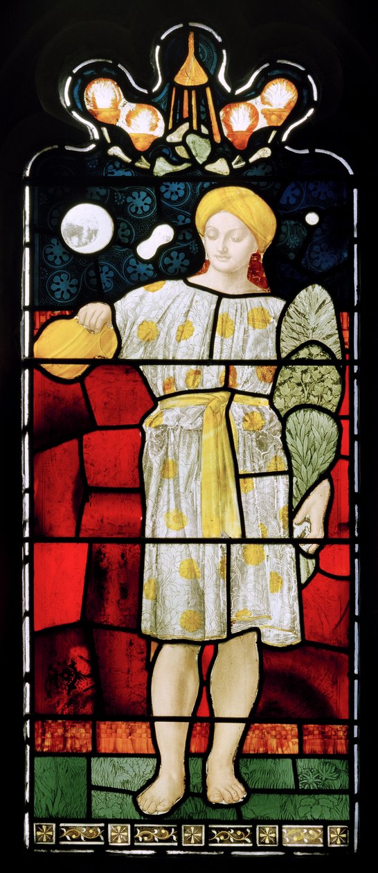 Alnwick, St Michael & St Paul, James Powell & Sons, Harry Wooldridge, Judisk högtid, 1877 av Harry Ellis Wooldridge