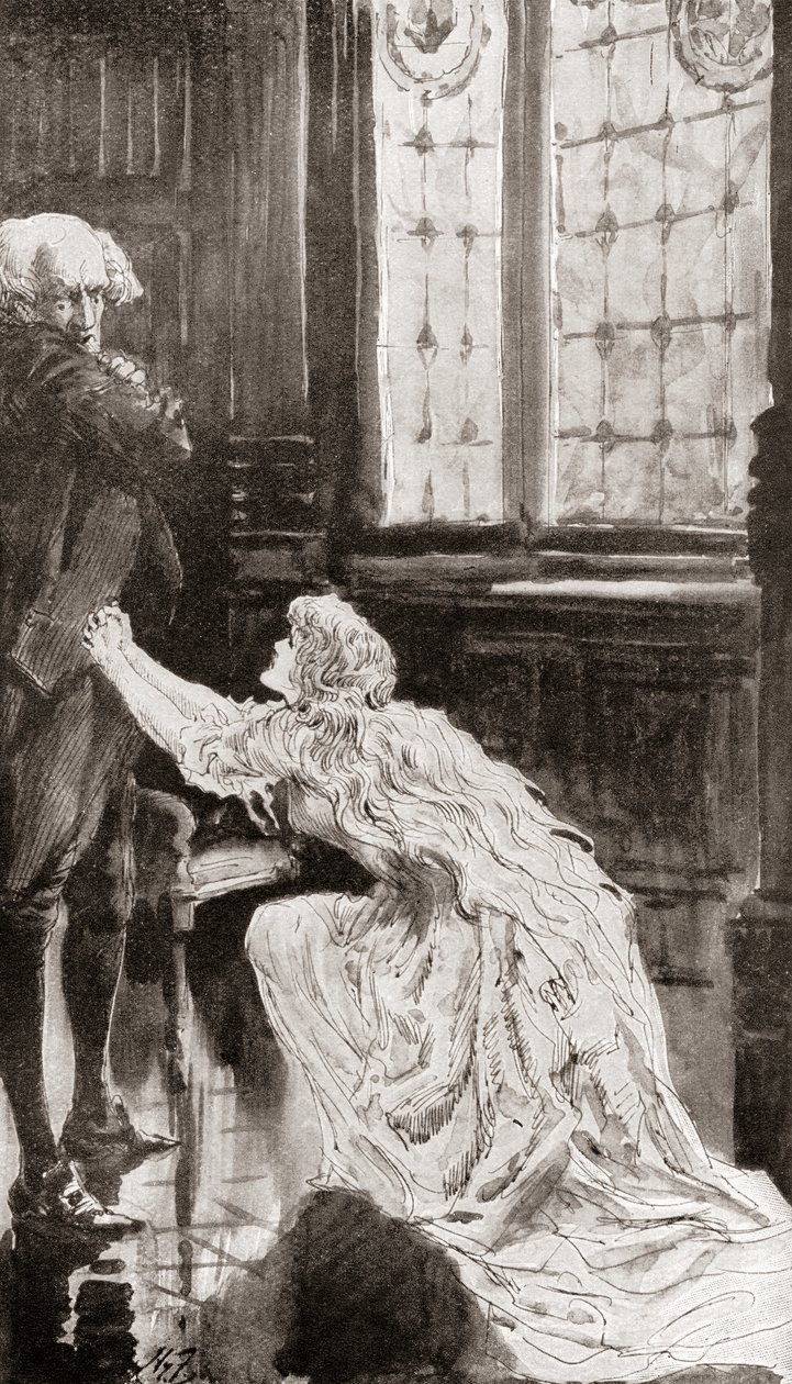 Illustration av Harry Furniss till novellen The Lazy Tour of Two Idle Apprentices från The Christmas Books av Charles Dickens av Harry Furniss