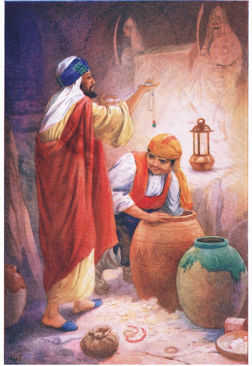 Peregil, Gallego och moren (ur berättelsen The Moor