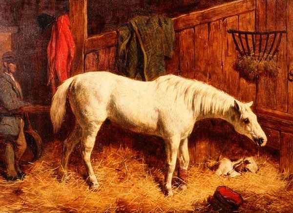 Klar för säsongen (panel) av Harry Hall