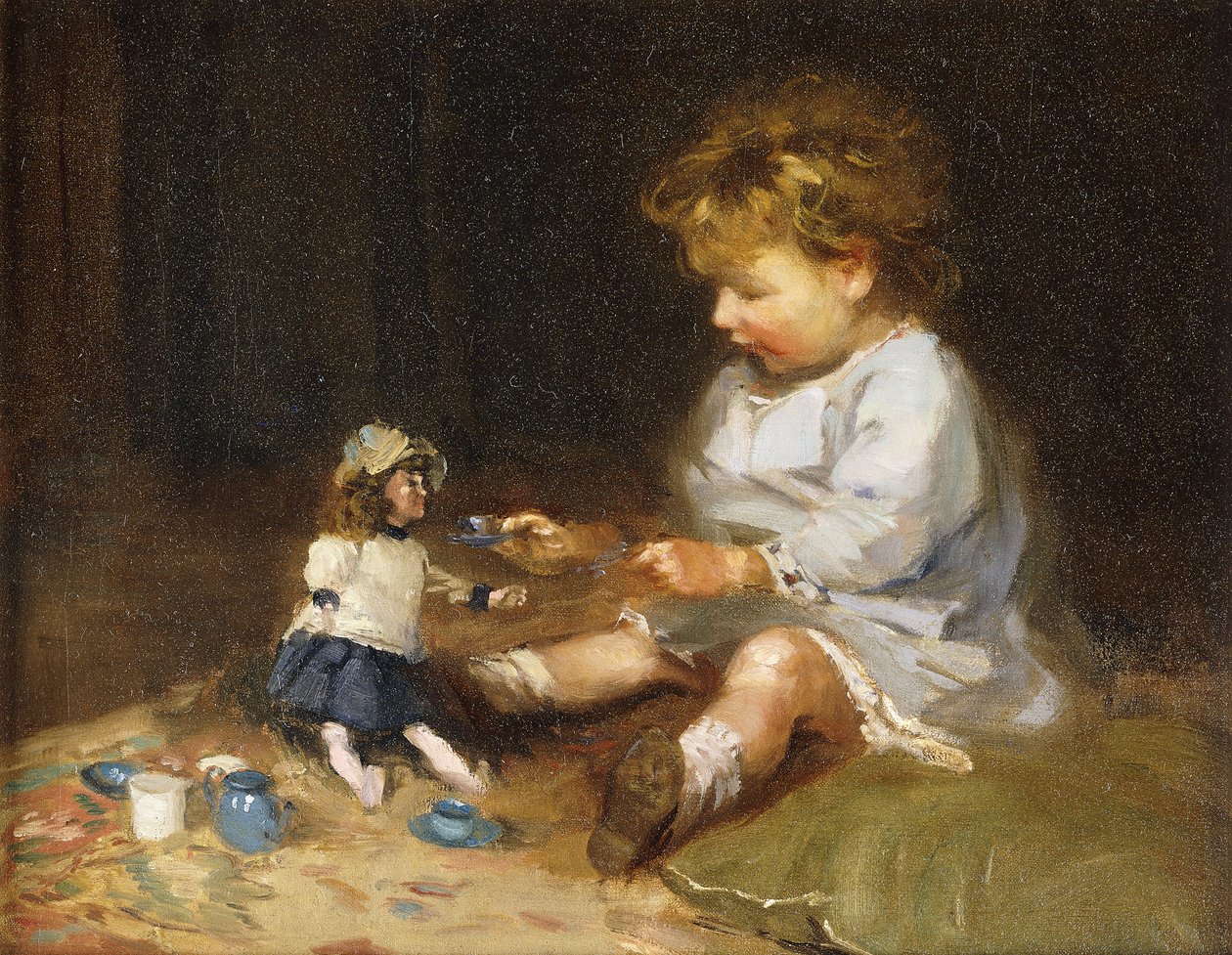 Tea Party, av Harry Mitten Wilson