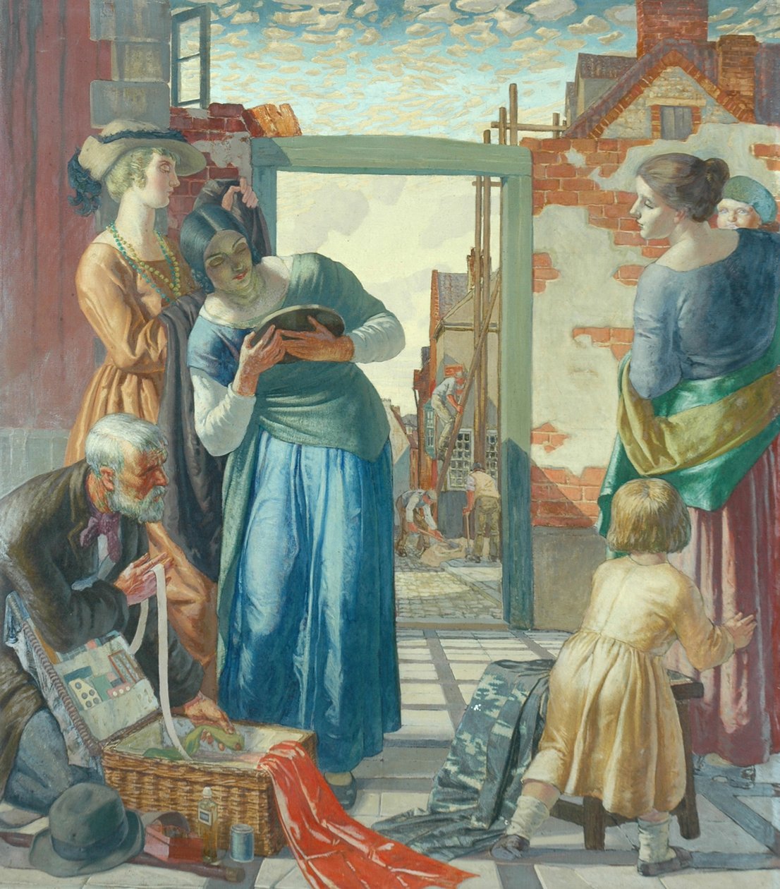 The Pedlar, c.1924 av Harry Morley