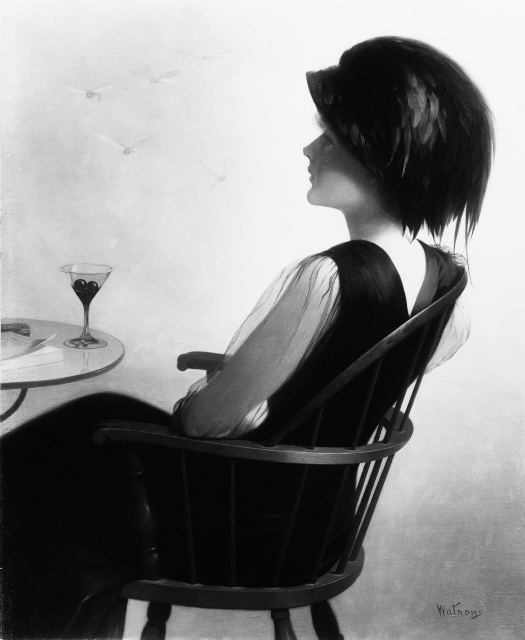 Sommarens bortgång, 1912 av Harry Wilson Watrous