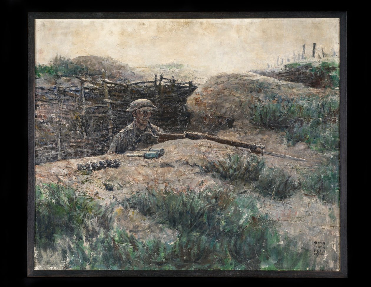 Vaktposten av Harvey T. Dunn