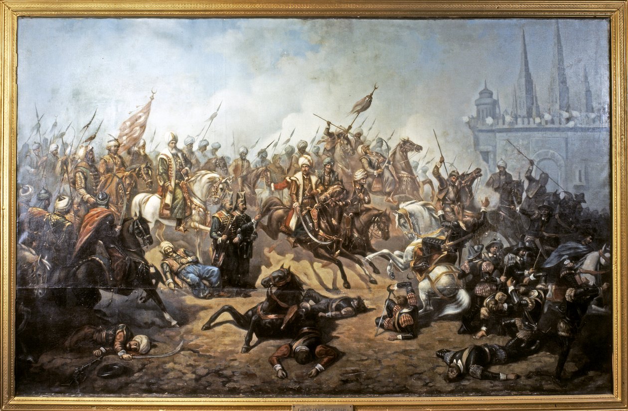 OTTOMAN EMPIRE: Den första belägringen av Wien (Wien) av Hasan R?za