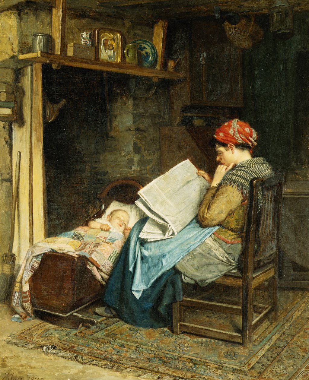 Morgontidningen, 1878 av Haynes King
